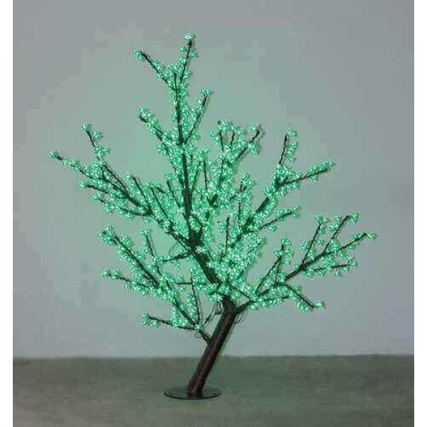 Χριστουγεννιάτικο Φωτιζόμενο Δέντρο με Πράσινα LED (1,40m)
